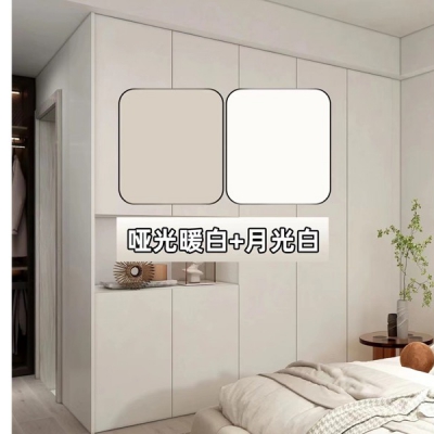 景媛板材案例展示—哑光暖白+月光白